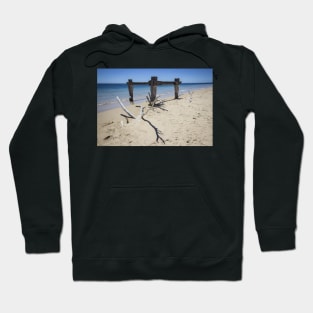 The old Cattle Jetty, Observation Point, Point Nepean, Portsea, Mornington Peninsula, Victoria, Australia. Hoodie